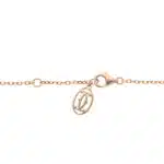 Vintage Cartier d'Amour Diamond Bracelet SM in Rose Gold