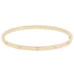 Vintage Cartier LOVE Bracelet SM in Yellow Gold, Size 19