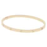 Vintage Cartier LOVE Bracelet SM in Yellow Gold, Size 19