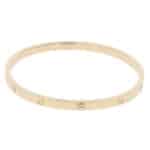 Vintage Cartier LOVE Bracelet SM in Yellow Gold, Size 19