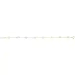 Vintage Mikimoto Akoya Pearl Chain Bracelet in Yellow Gold