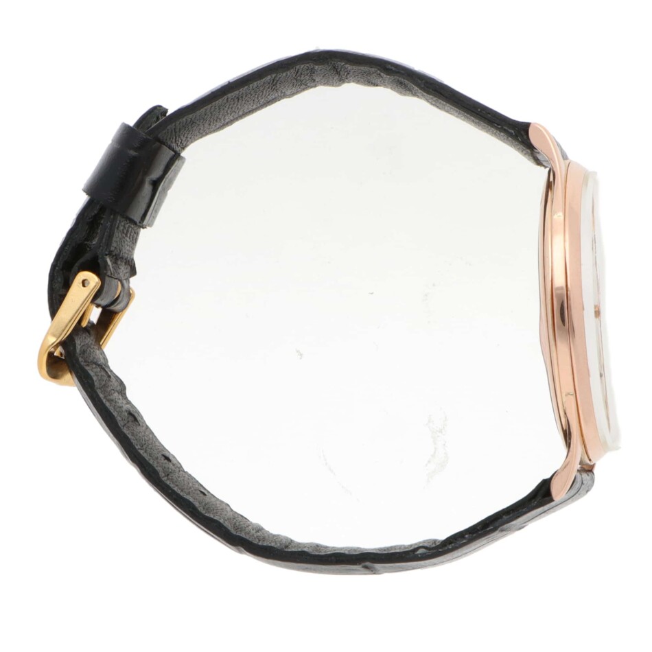 Vintage 1950 Omega Jumbo Rose Gold Wristwatch