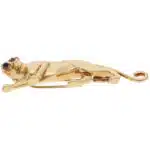 Vintage Panthère de Cartier Brooch in Yellow Gold