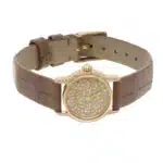 Vintage Cartier Riviera Diamond-Set Dial Watch