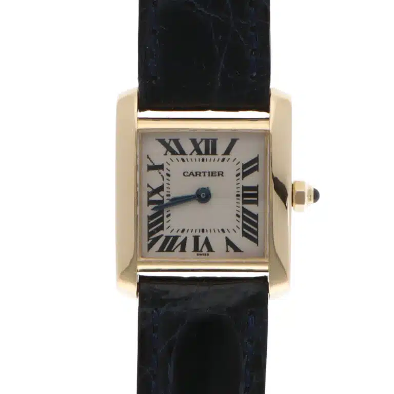 Vintage Cartier Tank Francaise Yellow Gold 20mm Watch