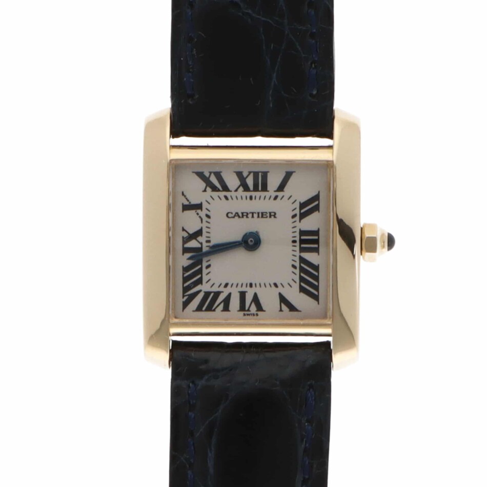 Vintage Cartier Tank Francaise Yellow Gold 20mm Watch