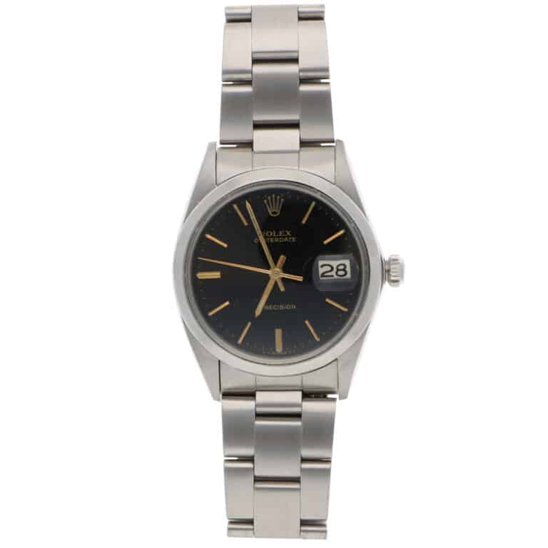 Vintage 1969 manual Rolex Oysterdate Precision NAAFI Issued
