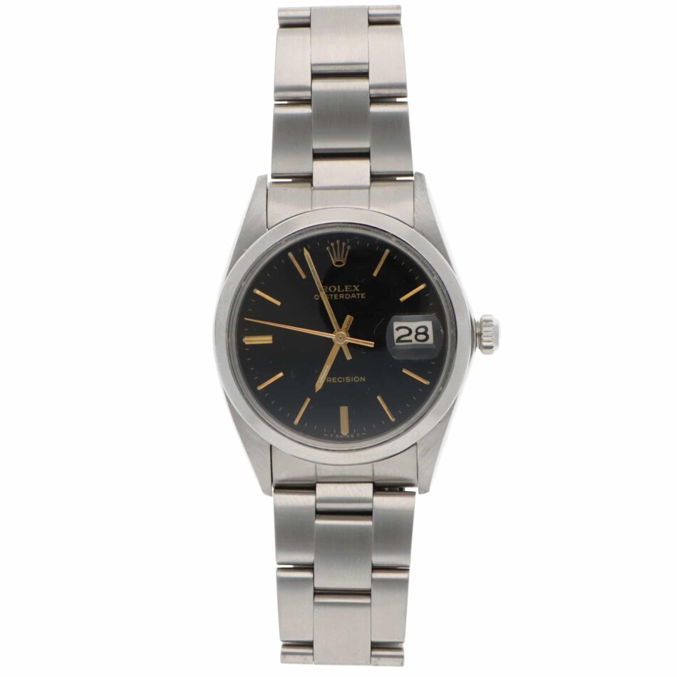 Vintage 1969 manual Rolex Oysterdate Precision NAAFI Issued