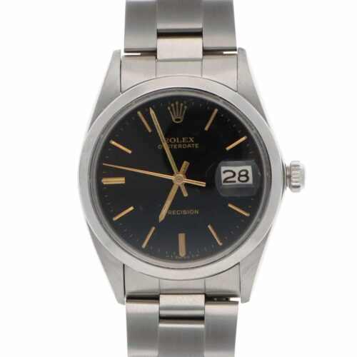 Vintage 1969 manual Rolex Oysterdate Precision NAAFI Issued