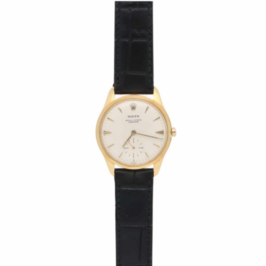 Vintage 1967 Rolex Chronometer Gold Dress Watch