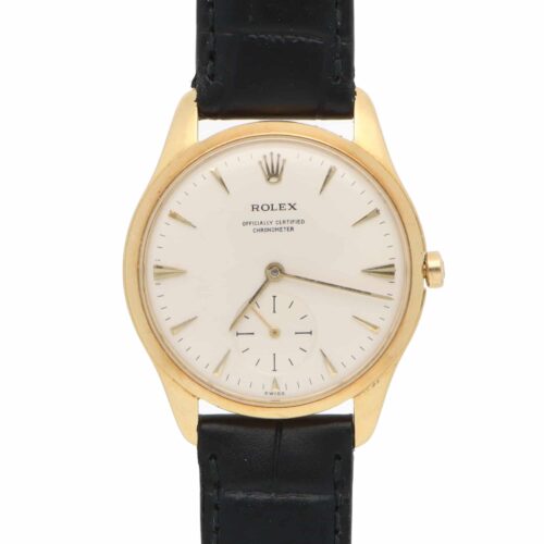 Vintage 1967 Rolex Chronometer Gold Dress Watch