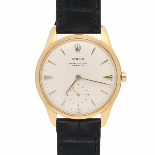 Vintage 1967 Rolex Chronometer Gold Dress Watch