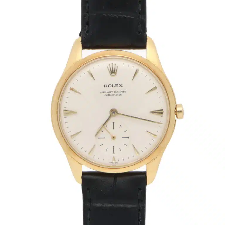 Vintage 1967 Rolex Chronometer Gold Dress Watch