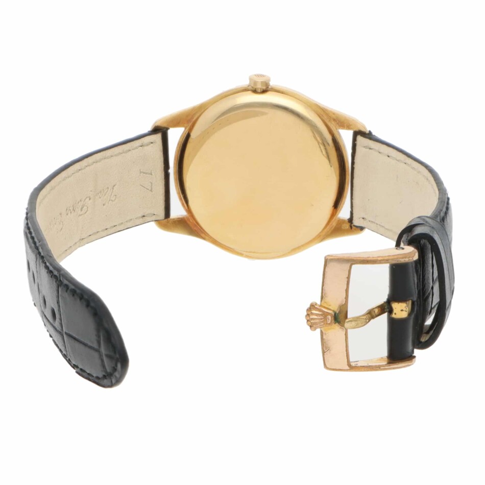 Vintage 1967 Rolex Chronometer Gold Dress Watch