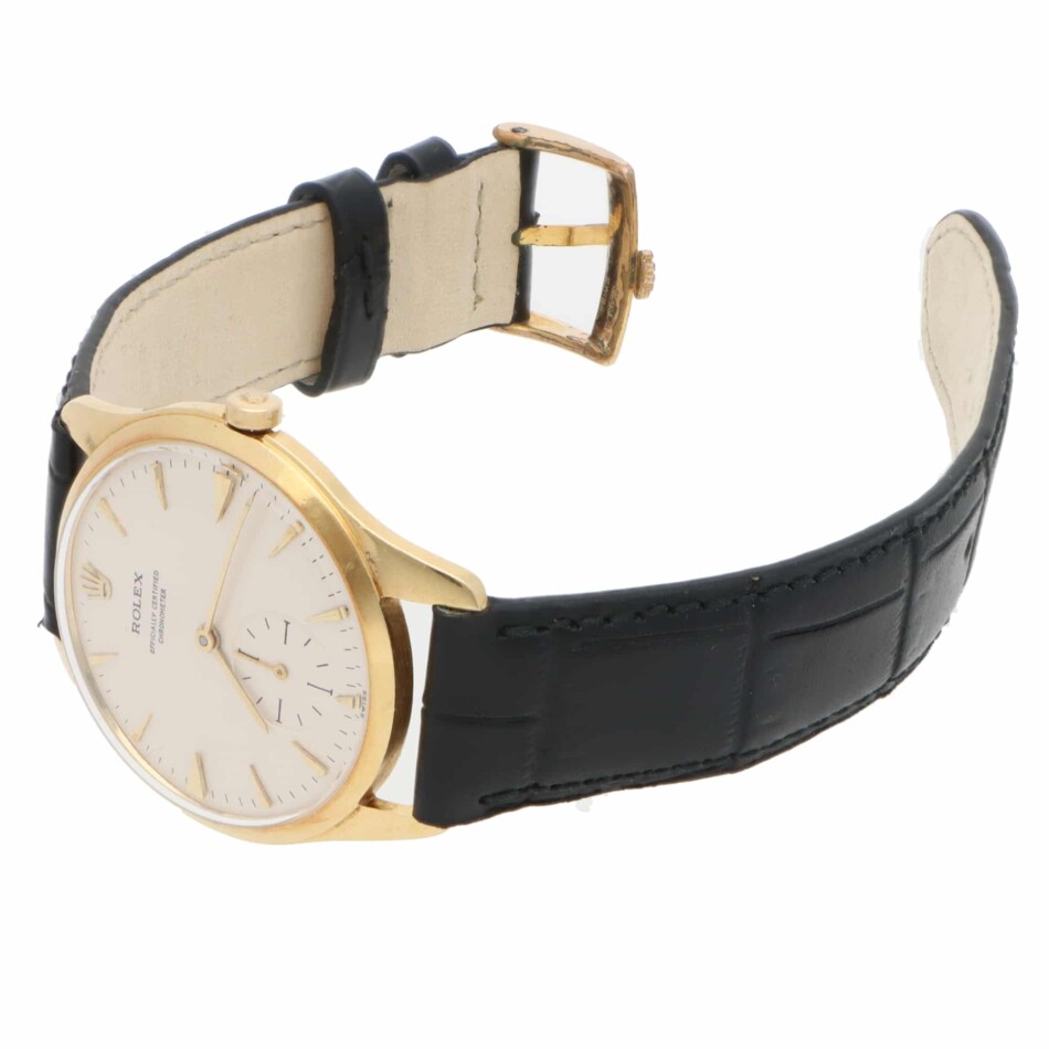 Vintage 1967 Rolex Chronometer Gold Dress Watch
