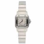 Vintage Cartier Santos Galbee automatic 24mm guilloche dial