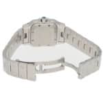 Vintage Cartier Santos Galbee automatic 24mm guilloche dial