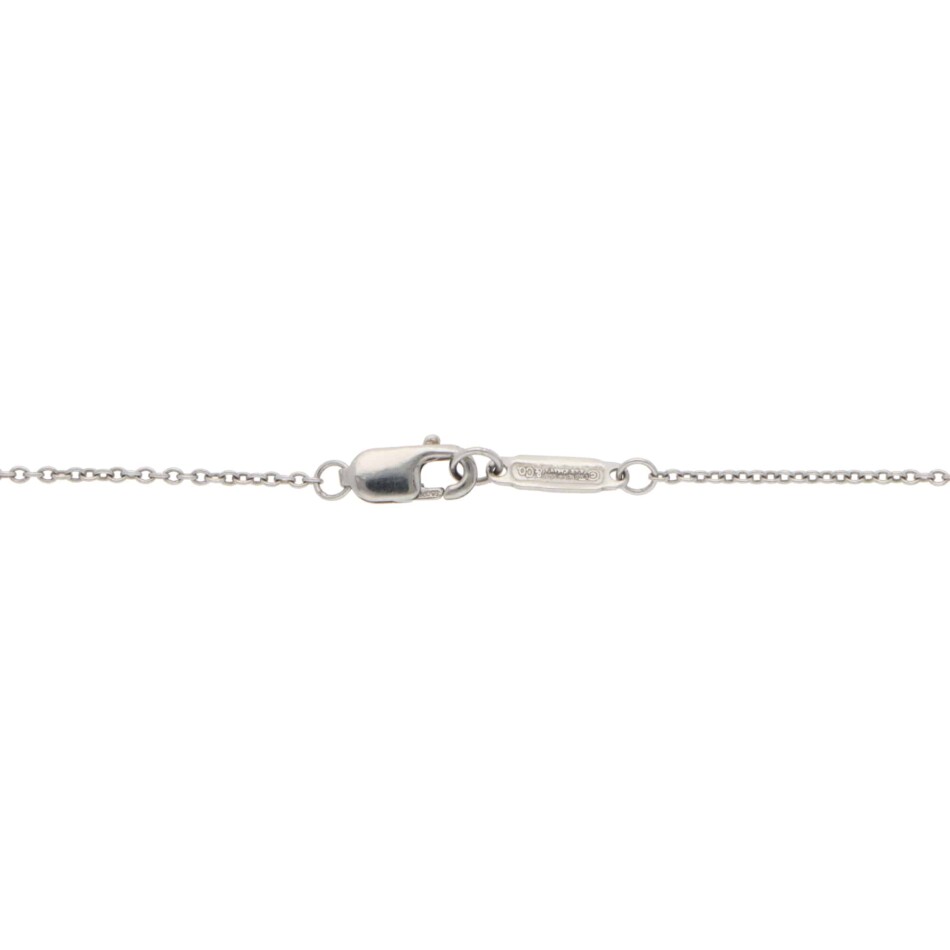 Vintage Tiffany & Co. Enchant Scroll Diamond Pendant Necklace