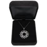 Vintage Tiffany & Co. Enchant Scroll Diamond Pendant Necklace