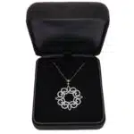 Vintage Tiffany & Co. Enchant Scroll Diamond Pendant Necklace