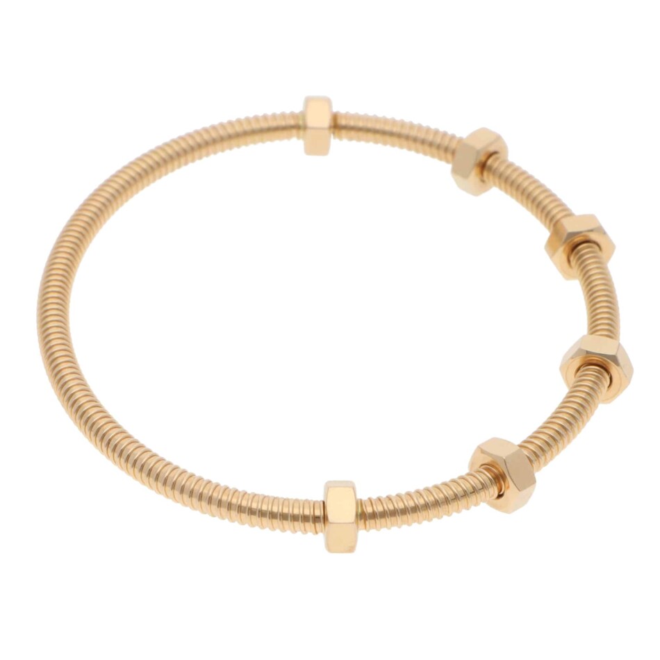 Vintage Cartier Ecrou de Cartier Bracelet in Yellow Gold