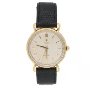 Vintage 1976 Rolex Precision Gold Dress Watch