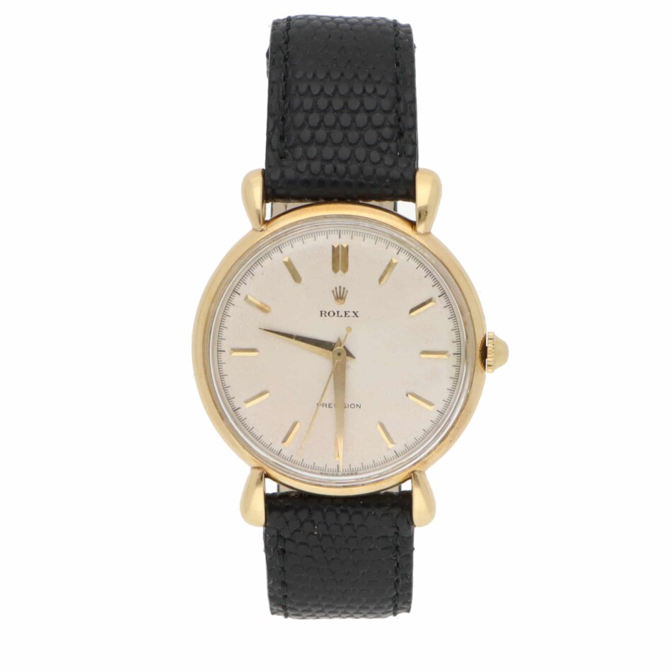 Vintage 1976 Rolex Precision Gold Dress Watch
