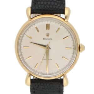 Vintage 1976 Rolex Precision Gold Dress Watch