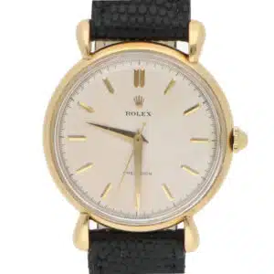 Vintage 1976 Rolex Precision Gold Dress Watch
