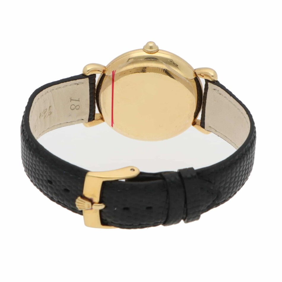 Vintage 1976 Rolex Precision Gold Dress Watch