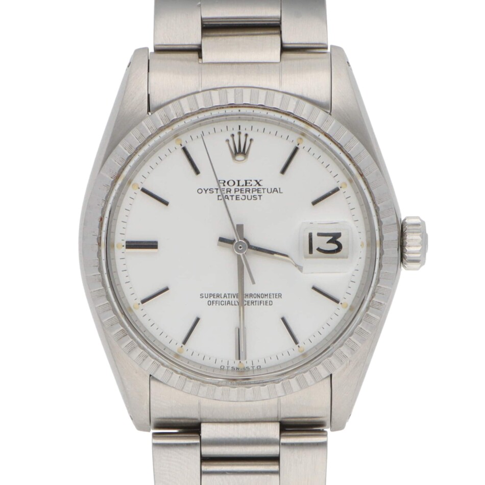 Vintage 1976 Rolex Datejust Rare Sigma Dial Watch