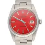 Vintage 1975 Rolex Oyster Perpetual Date Custom Red Dial
