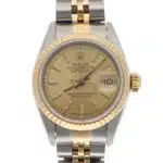 Vintage Rolex 26m Datejust Gold and Stainless Steel Watch
