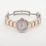 Vintage Cartier Ballon Bleu 28mm with Pink Mother of Pearl Dial