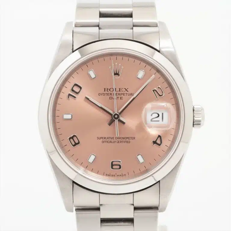 Vintage Automaitc Oyster Perpetual Date with Salmon Dial