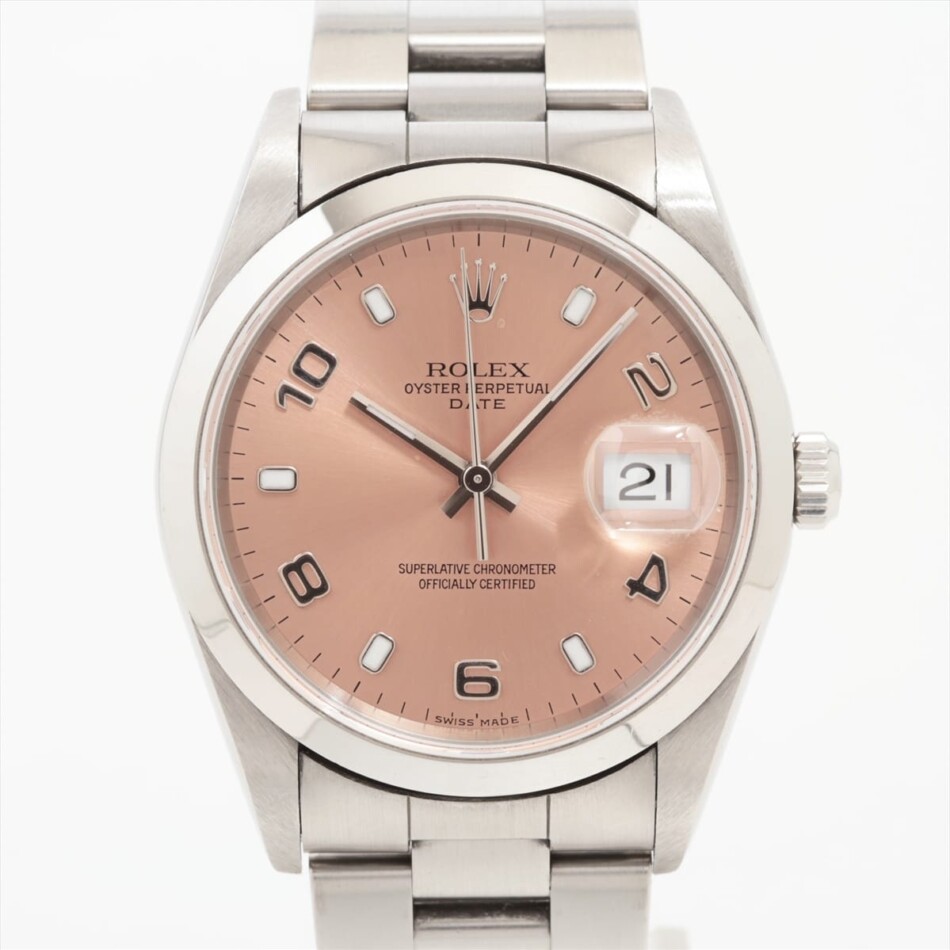 Vintage Automaitc Oyster Perpetual Date with Salmon Dial