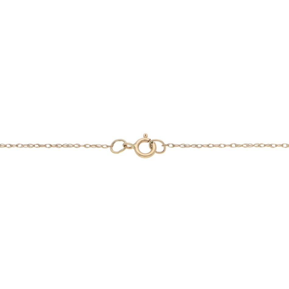 Contemporary Citrine and Diamond Pendant Necklace in Yellow Gold