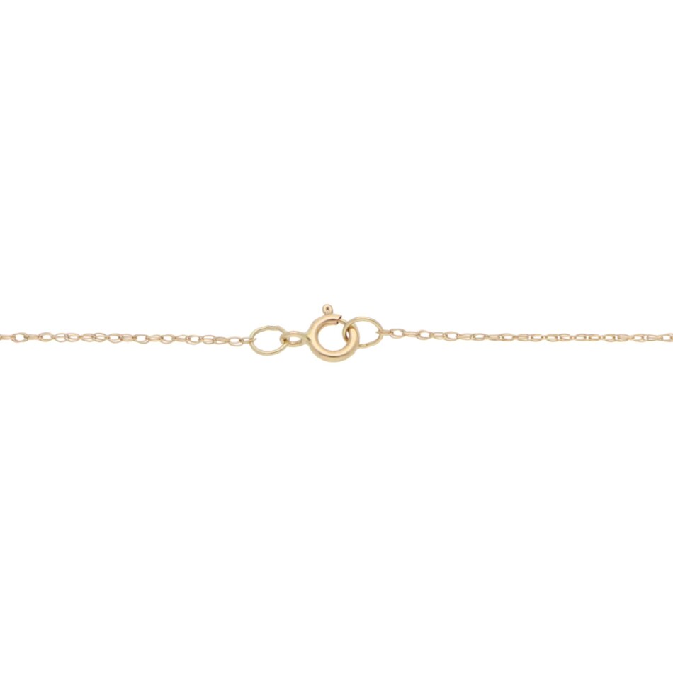 Contemporary Opal and Diamond Pendant Necklace in Yellow Gold