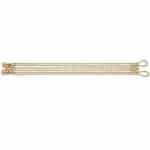 Vintage 1999 Cartier Draperie Bead Link Bracelet in Yellow Gold