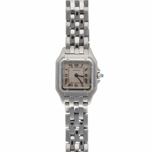 Vintage Cartier Panthère Stainless Steel Wristwatch