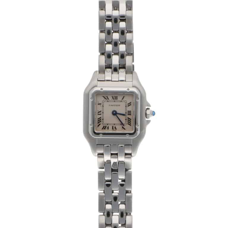 Vintage Cartier Panthère Stainless Steel Wristwatch