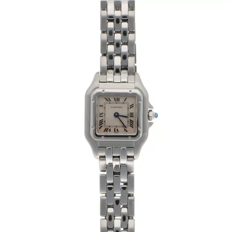 Vintage Cartier Panthère Stainless Steel Wristwatch