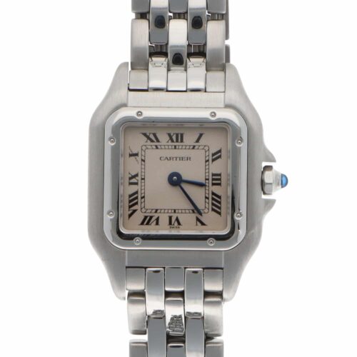 Vintage Cartier Panthère Stainless Steel Wristwatch
