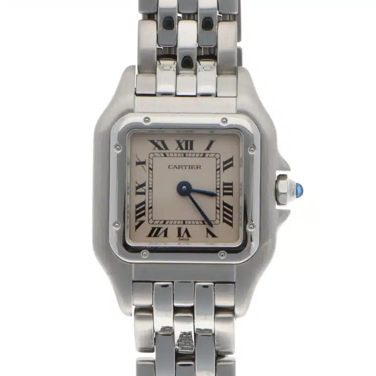 Vintage Cartier Panthère Stainless Steel Wristwatch