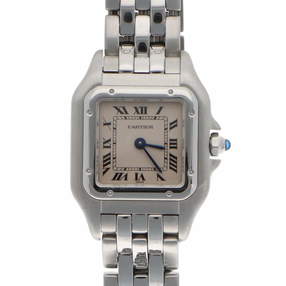 Vintage Cartier Panthère Stainless Steel Wristwatch