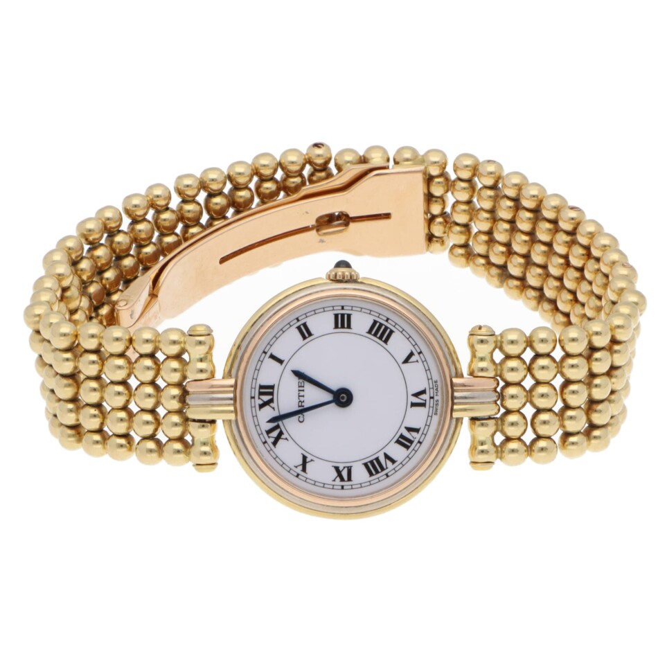 Vintage Cartier Trinity Vendome with Boule Bracelet