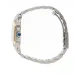 Vintage Cartier Santos Galbee 24mm 1567 Steel and Gold