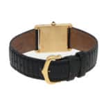 Vintage Cartier Tank Louis wristwatch in yellow gold