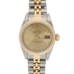 Vintage Rolex Datejust 26mm Steel and Yellow Gold
