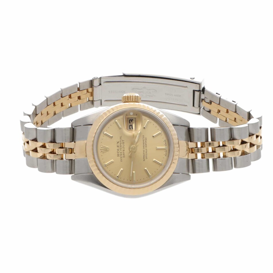 Vintage Rolex Datejust 26mm Steel and Yellow Gold